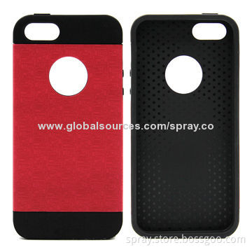 Snap On Printed Leather IMD Case, Compatible with iPhone 5/5s